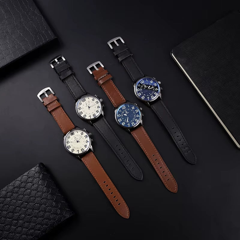 Vintage Men'S Watches Classic Simple Business Quartz Watch for Men Reloj Hombre Male Wristwatch Clock Relogio Masculino Reloj